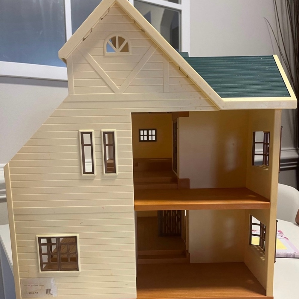 Calico critter two story house.